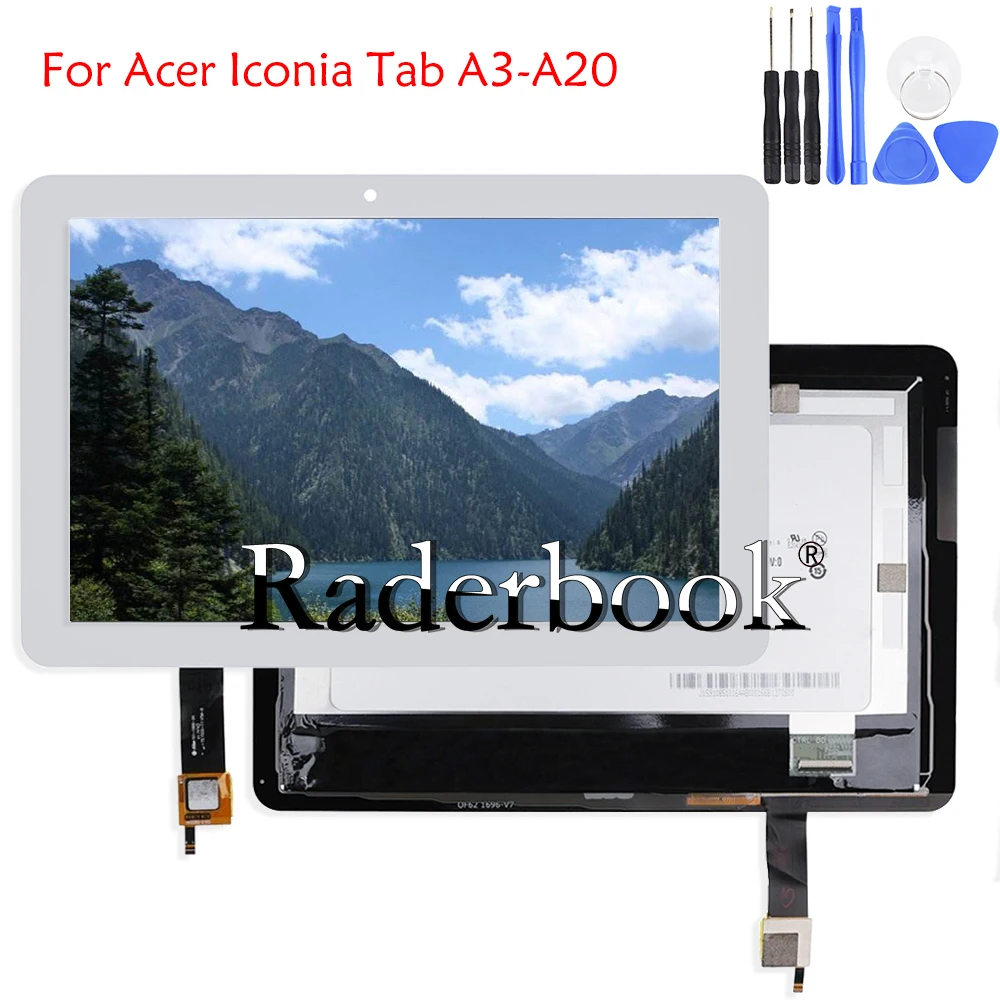 

10.1' Inch'' LCD Display + Touch Screen Digitizer Glass Assembly For Acer A3-A20 Tablet Pc Parts