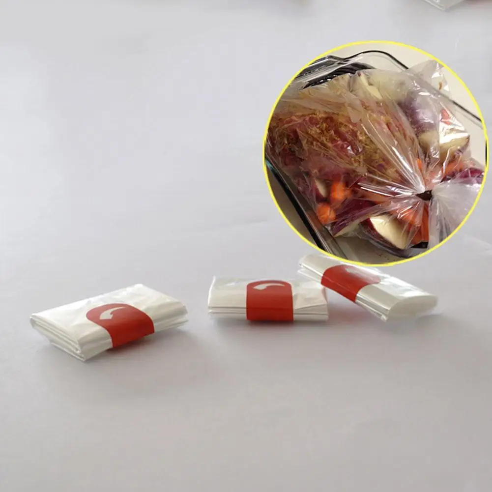 10 Pcs Heat Resistance Nylon-Blend Slow Cooker Liner Roasting Turkey Bag For Cooking Oven Bag Baking Crock Pot Liners Kitchen