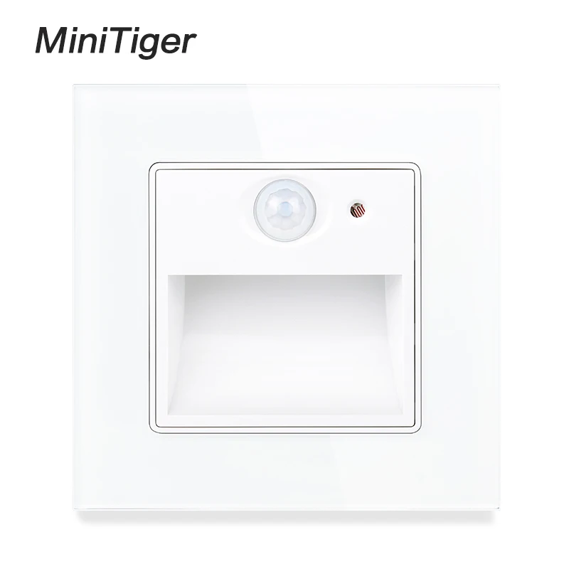 Настенный выключатель UNKAS лампа с сенсором человеческого тела Хрустальная