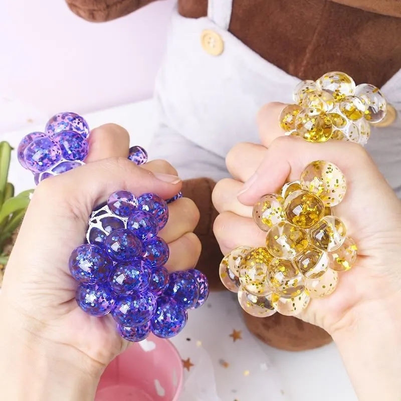 Фрукты декомпрессии стресс мяч снижение давления игрушка упругие дети милые мягкие вентиляционные игрушки студентов девочек