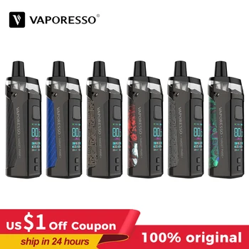 

Original Vaporesso TARGET PM80 Pod System vape Kit 4ml Cartridge Capacity with 2000mAh Battery 80w electronic cigarettes