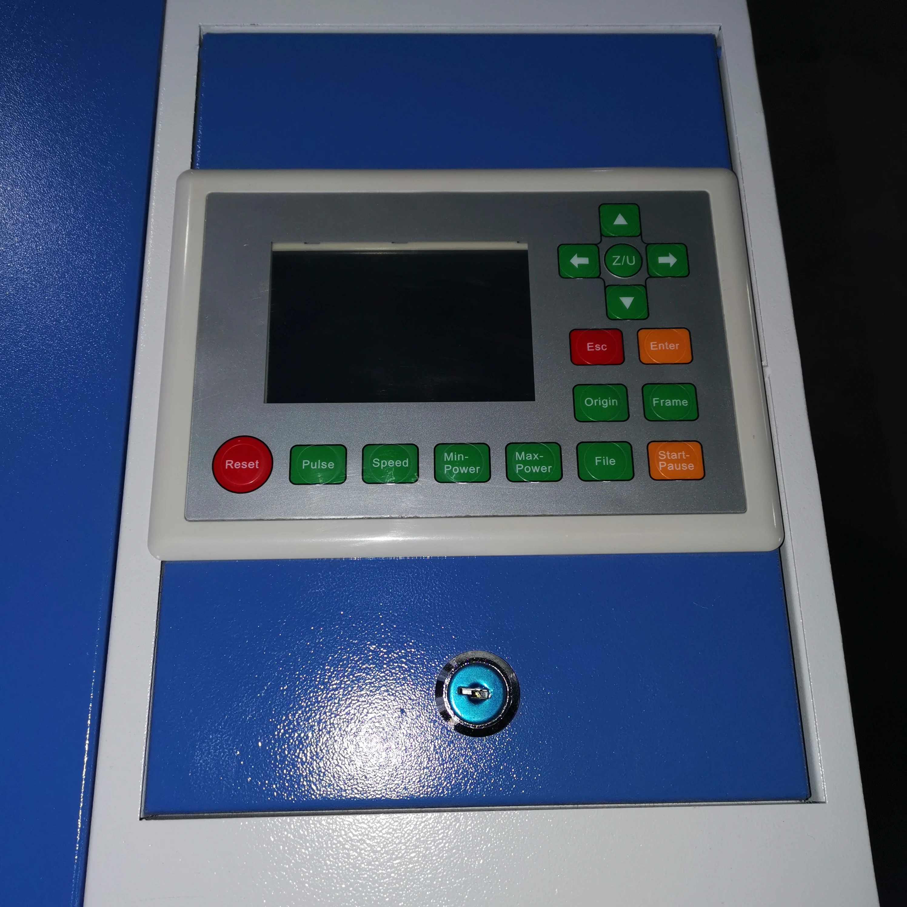 50 Вт CO2 лазерный гравировальный станок и 4060 RUIDA материнская плата режущий