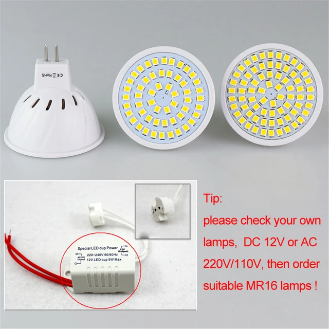 10Pcs 4W 6W 8W LED Lampe E27 GU10 MR16 AC / DC 12V 24V led-lampe