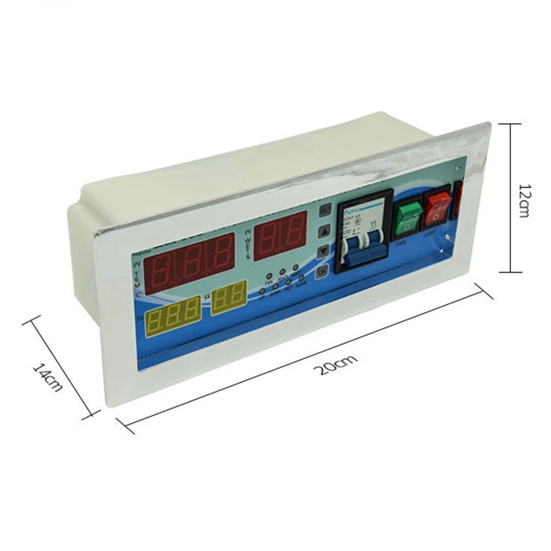 

XM-18D Automatic Egg Incubator Controller Digital LED Temperature Controller Temperature Humidity Sensors Egg Hatcher Controller