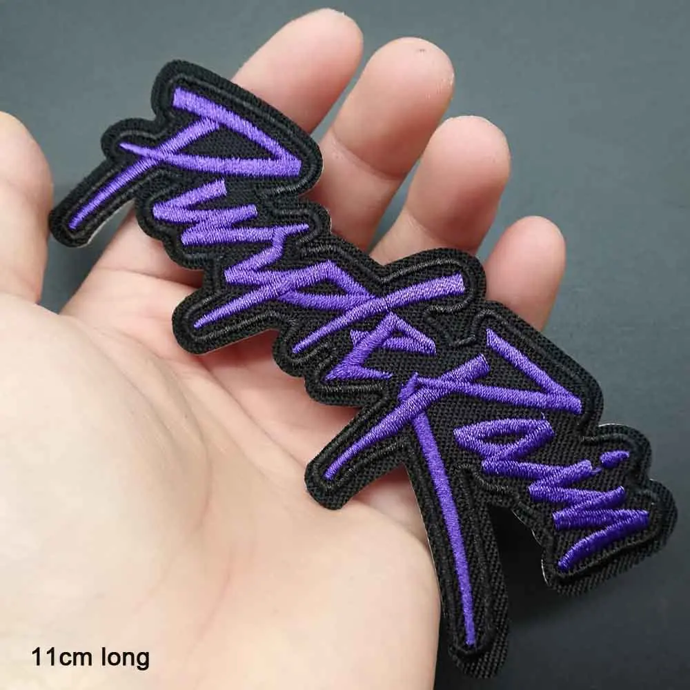 Rock N Roll Music Embroidered Iron-On Patch
