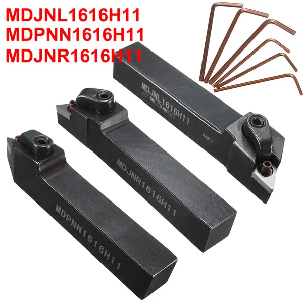 3 шт. LMDJNL1616H11+ MDPNN1616H11+ MDJNR1616H11 для токарный инструмент наборы станков