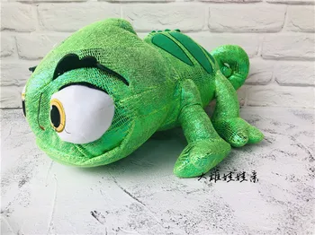 

2020 Big Size Tangled Rapunzel Pascal Lizard Green Chameleon Plush Toy 42cm