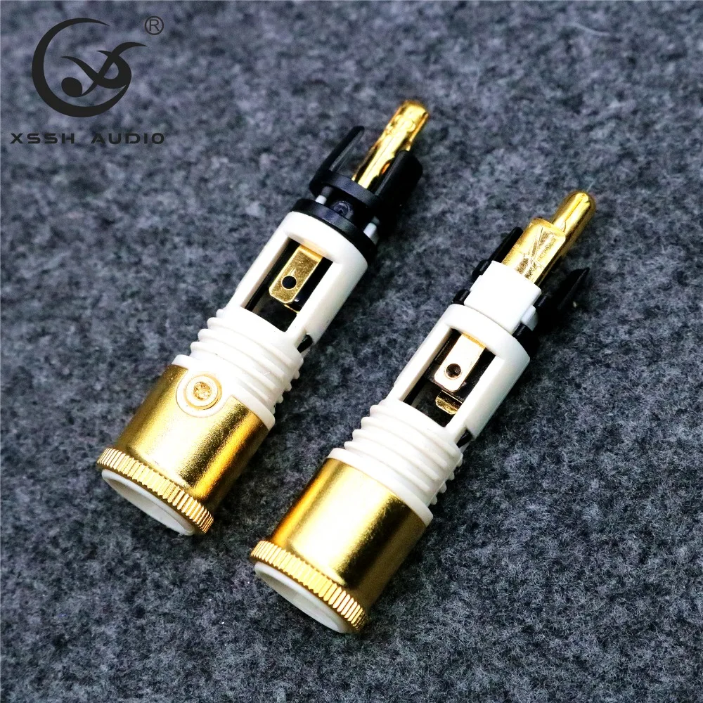 XSSH аудио 8 шт. WBT-0110Cu nextgen signature RCA 2 комплекта из 8 штук медь высокого класса разъем штекер