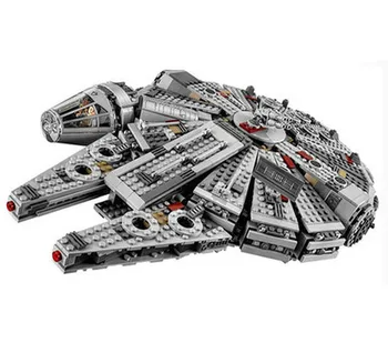 

Star wars 79211 Falcon Figures Building Blocks Harmless Bricks Enlighten fit Compatible lepining Starwars Toys