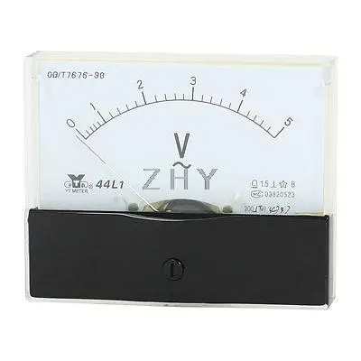 

Measurement Tool Analog Panel Voltmeter AC 0 - 5V Measuring Range