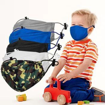 

Outdoor Children Face Mask Windproof Fabric Facial Mask Dusts Wind Sun Protection Breathable Mascarilla Reutilizable Маски#YL5