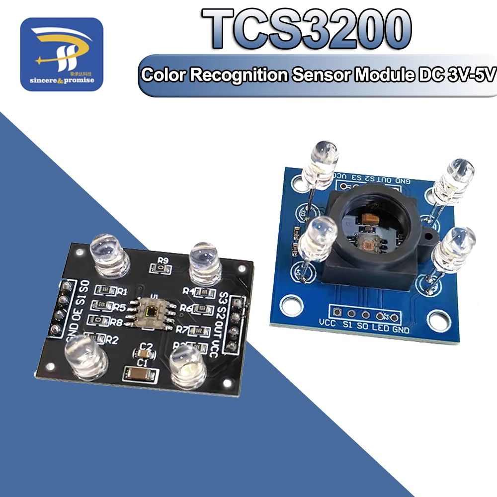 TCS230 TCS3200 Color Recognition Sensor Module Detector for MCU Arduino 