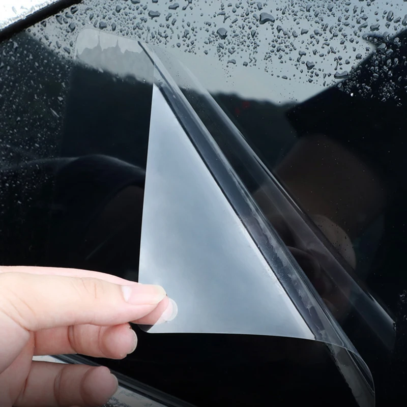 SEAMETAL Car Rainproof Film Anti Fog Car Sticker Mirror Window Clear Film Rain Proof Waterproof Auto Sticker Accessories