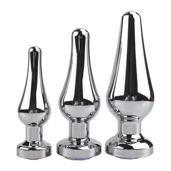 3pcs/set Anal Sex Toys Metal Small Butt Plug Tail Funny Plug Stainless Steel Anal Butt Plug for Women ButtPlug Gay Anal Beads 6
