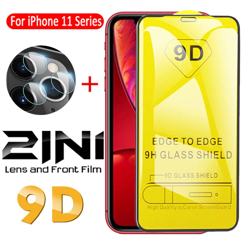 Защитный чехол 2 в 1 для iphone 13 12 mini 11 pro max i11 i12 i13 11pro телефона со стеклянным