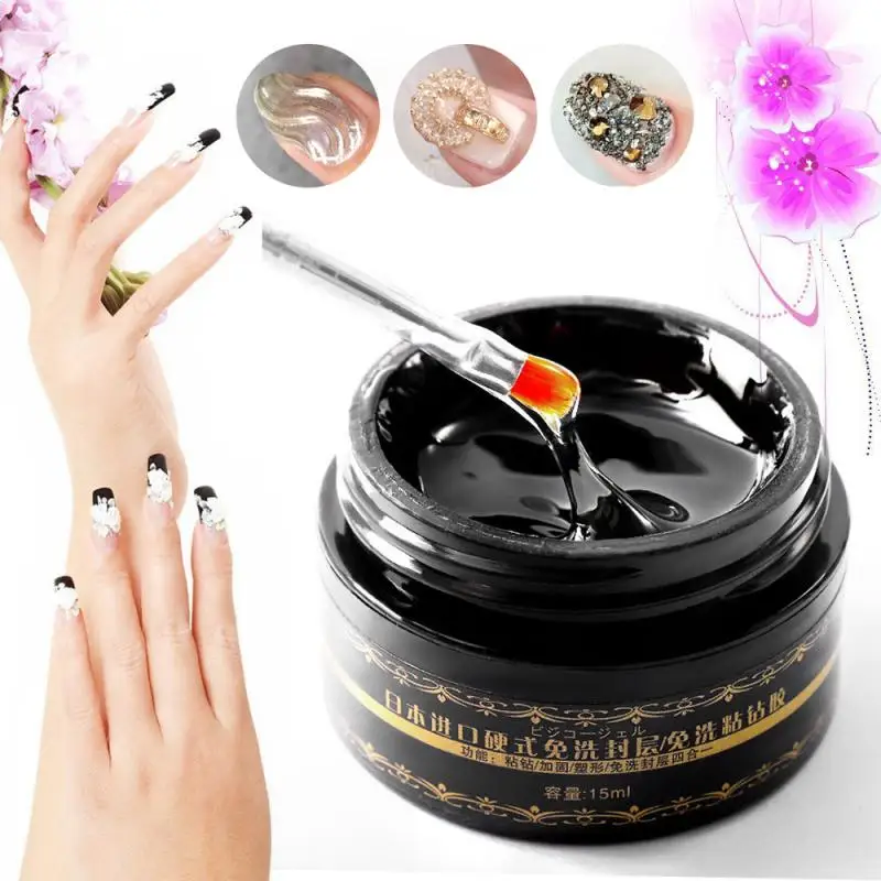 Japan Nail Extension Glue Hard No Clean Seal Reinforced Drilling