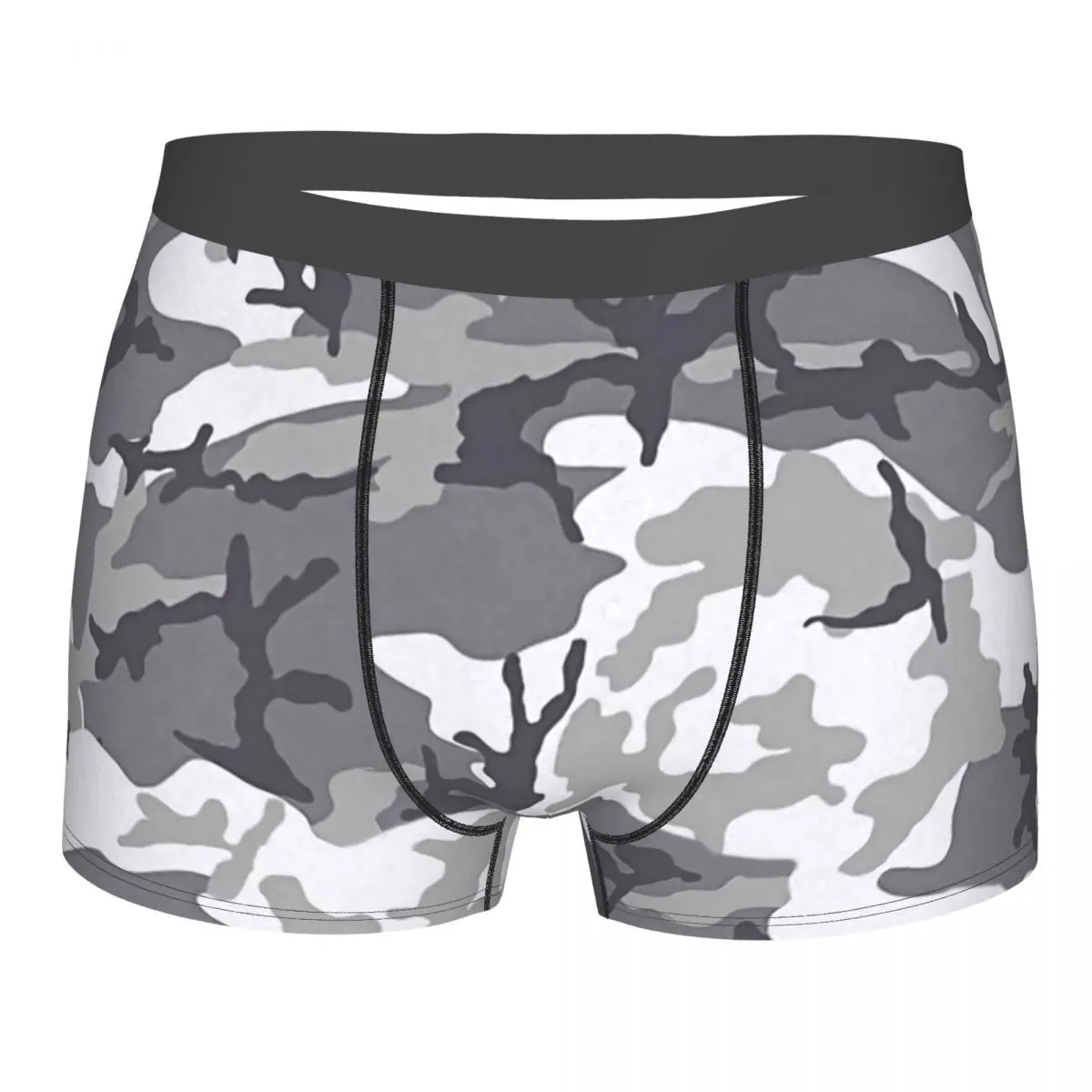 Urban Camo Underpants Breathbale Panties Male Underwear Print Shorts
