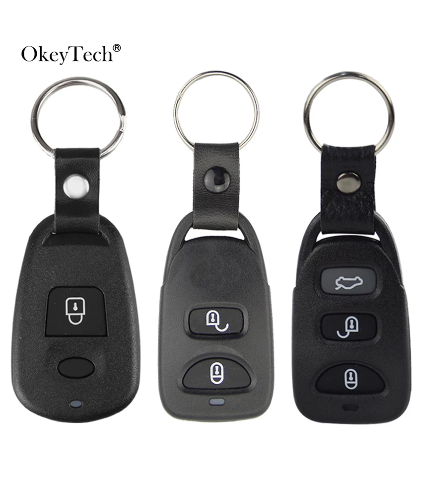Корпус ключа дистанционного управления OkeyTech 1/2/3/4 для Hyundai Kia Carens Tucson Elantra Santa FE Sonata
