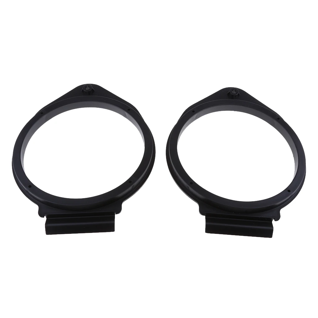 

2Pieces 6.5 Inch Black Plastic Speaker Adapter Bracket Ring for Regal,Excelle,Cruze ,Lacrosse, opel