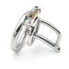 CHASTE BIRD New 304 Stainless Steel Male Chastity Device Cock Cage Belt with Stealth lock Ring Penis Ring Metal Tube A279 1