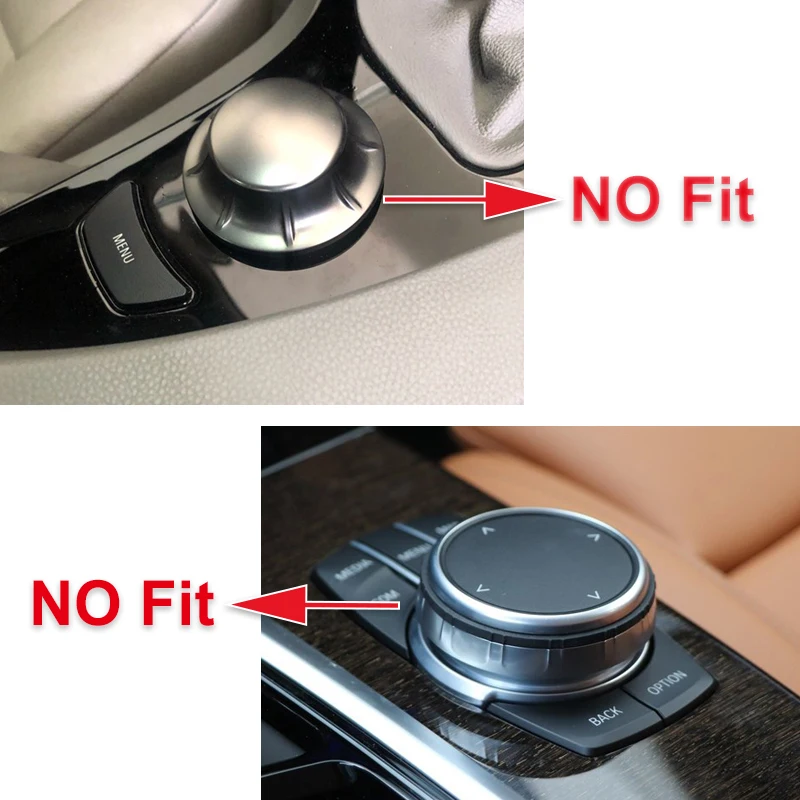 Original Car Multimedia Buttons Cover iDrive Stickers for BMW 1 3 5 7 Series X1 X3 F25 X5 E70 X6 E71 F30 F10 F07 E90 F11 E92 F20