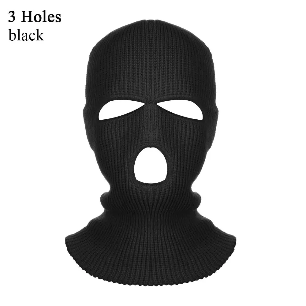 beanie cap for men Fashion Motorcycle Helmet Warm Soft Full Face Balaclava Hood Winter Knit Cap Army Tactical Hat Ski Hat mens skully beanie Skullies & Beanies