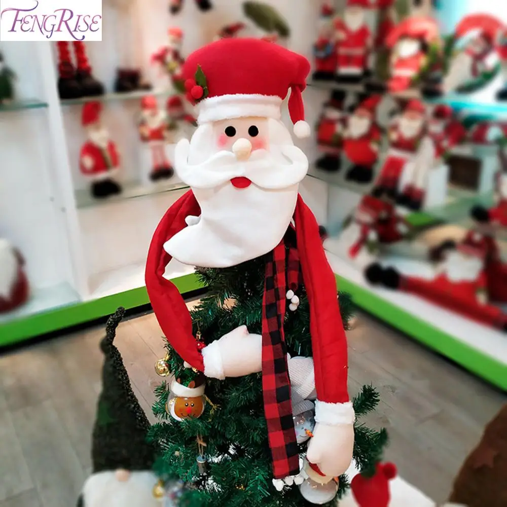 

Santa Christmas Tree Topper Merry Christmas Tree Pendant Xmas Ornament Christmas Decor For Home Xmas Noel Decor New Year 2020