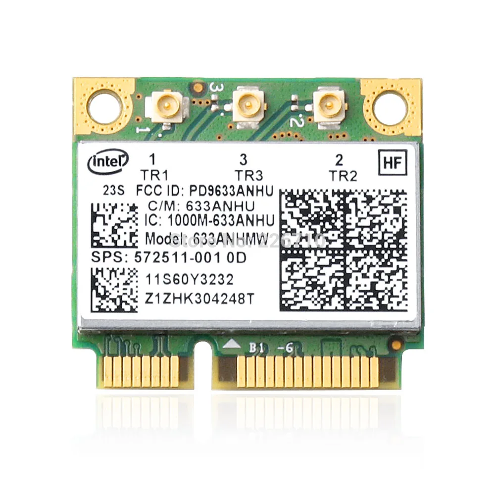 633ANHMW 450m WiFi адаптер WLAN карта Intel Centrino Ultimate-N 6300 572511-001 HP EliteBook 8440P 2540P Ноутбук PC L.enovo |