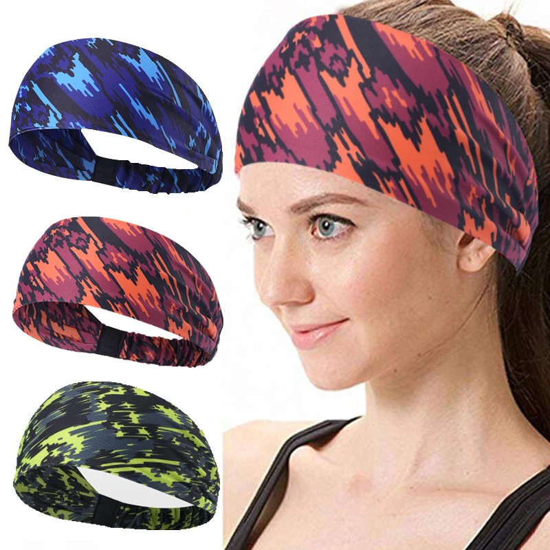 Absorbent Sport Sweat Headband Elastic Sweatband For Men And Women Yoga