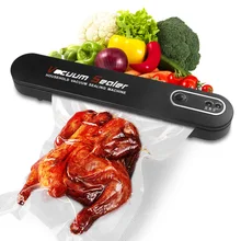 

220V/110V Vacuum Sealer Machine Air Sealing System For Food Storage Automatic Vacuum Packing Machine Including 5pcs Bags
