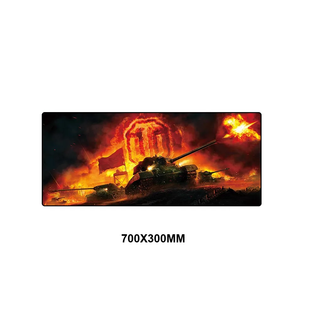 TKSJ-042 Коврик для мыши 70x30 см Коврик для мыши подарок для мальчика игровой коврик для мыши геймера персонализированные коврики для мыши Клавиатура компьютер PC коврик коврики World of Tanks - Цвет: TKSJ-042