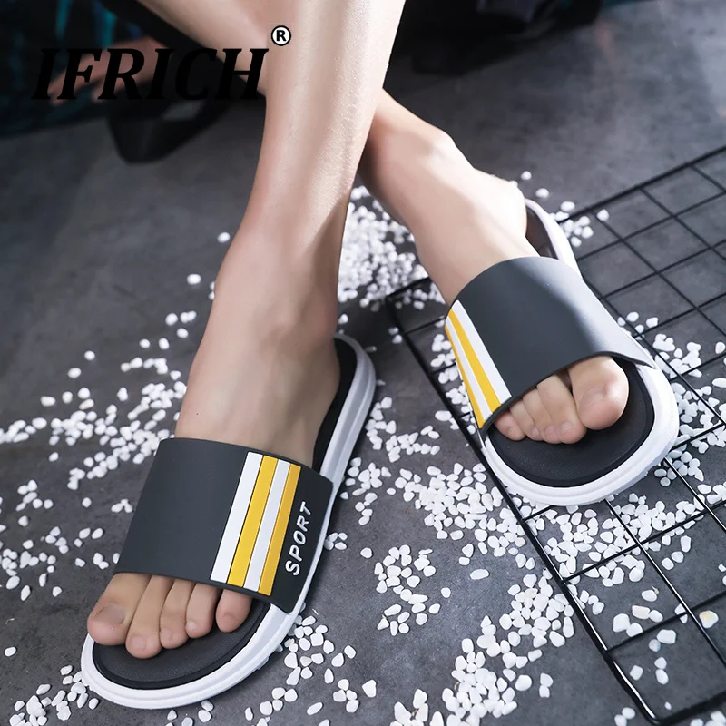 2019 Summer Man Soft Bottom Slippers Brand Designer Beach Casual Shoes Anti Slip Indoor Shower Slippers Mens Comfort Slippers 2019 Summer Man Soft Bottom Slippers Brand Designer Beach Casual Shoes Anti Slip Indoor Shower Slippers Mens Comfort Slippers
