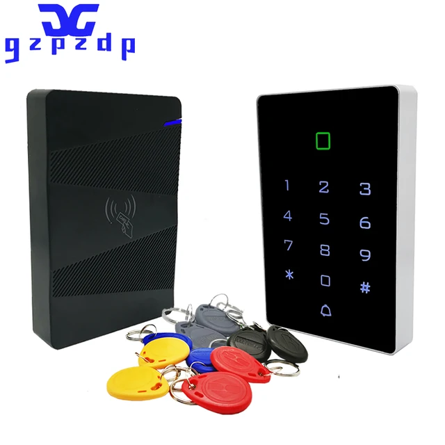 IP65 Waterproof RFID EM 125khz Proximity Card Outdoor Touch Keypad Controller Door Access Control System 1