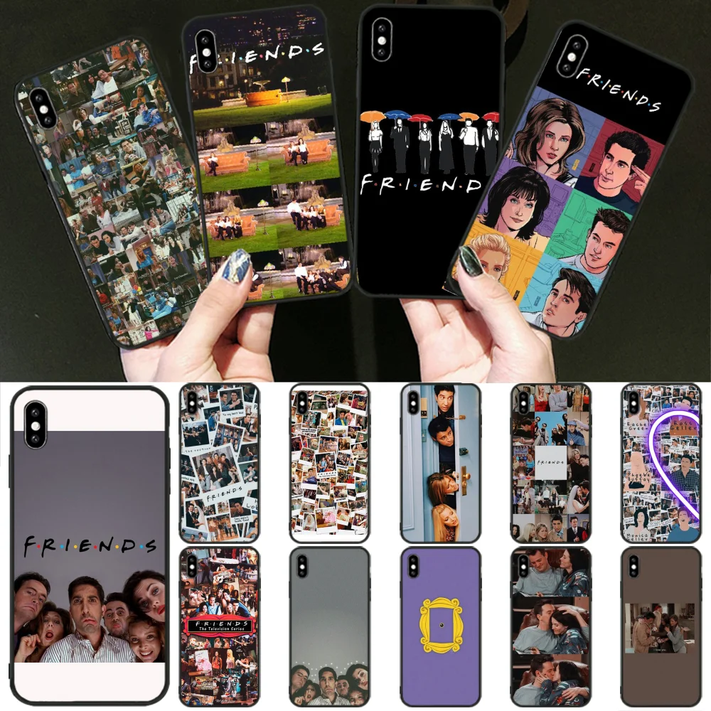 

Viviana Friends Together Coque Shell Phone Case for iPhone 11 pro XS MAX 8 7 6 6S Plus X 5 5S SE XR cover