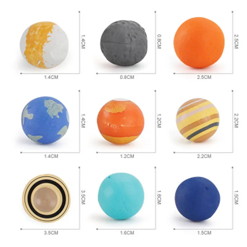 Children Science Education Toy Cosmic Planet Model Milky Way Solar System Earth Gift Children's Cognitive Universe Model Toy