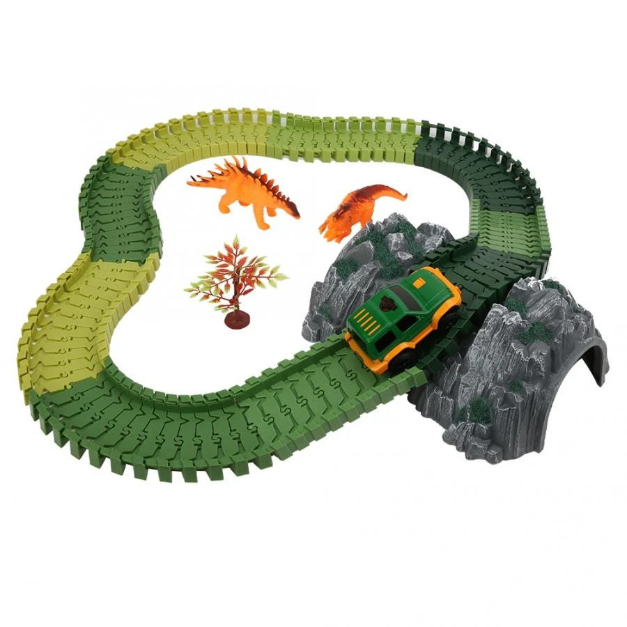 dinosaur world train tracks