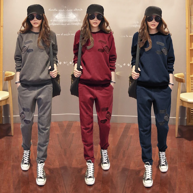 s-6xl-women's-sportswear-tracksuits-spring-autumn-winter-casual-plus-velvet-thick-sweatshirt-suits-loose-pants-sets-female