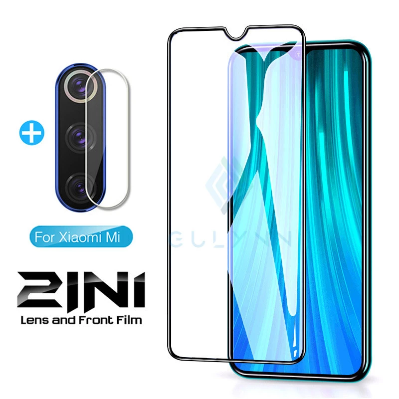 Защитное стекло для камеры 2 в 1 Redmi 7A 8A Note 5 6 7 8 8T K30 Pro 8t Защитная пленка экрана