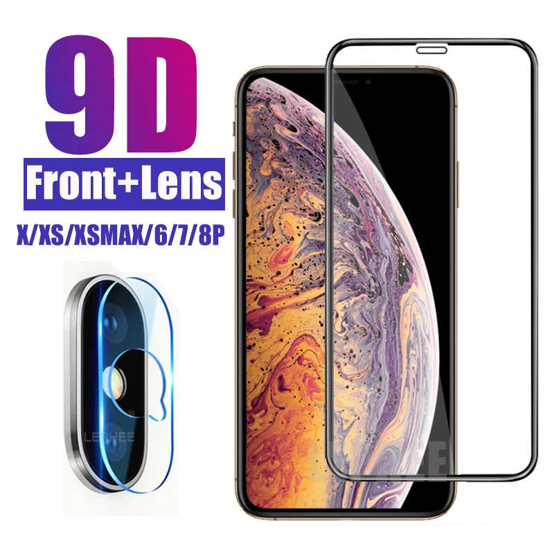 Чехол для iPhone 11pro Max X XS Xr SE 2020 2 чехол 6 6S 7 8 Plus 10 защитная пленка из закаленного