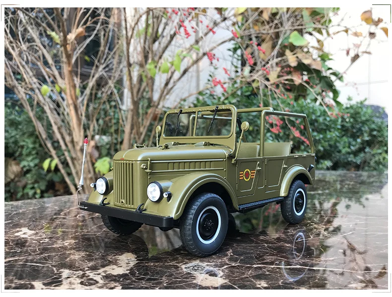 Советская Муза 69 трансформер 1:18 GAZ-69 сплав модель автомобиля винтажные коллекционные вещи автомобиля, сувениры, подарки