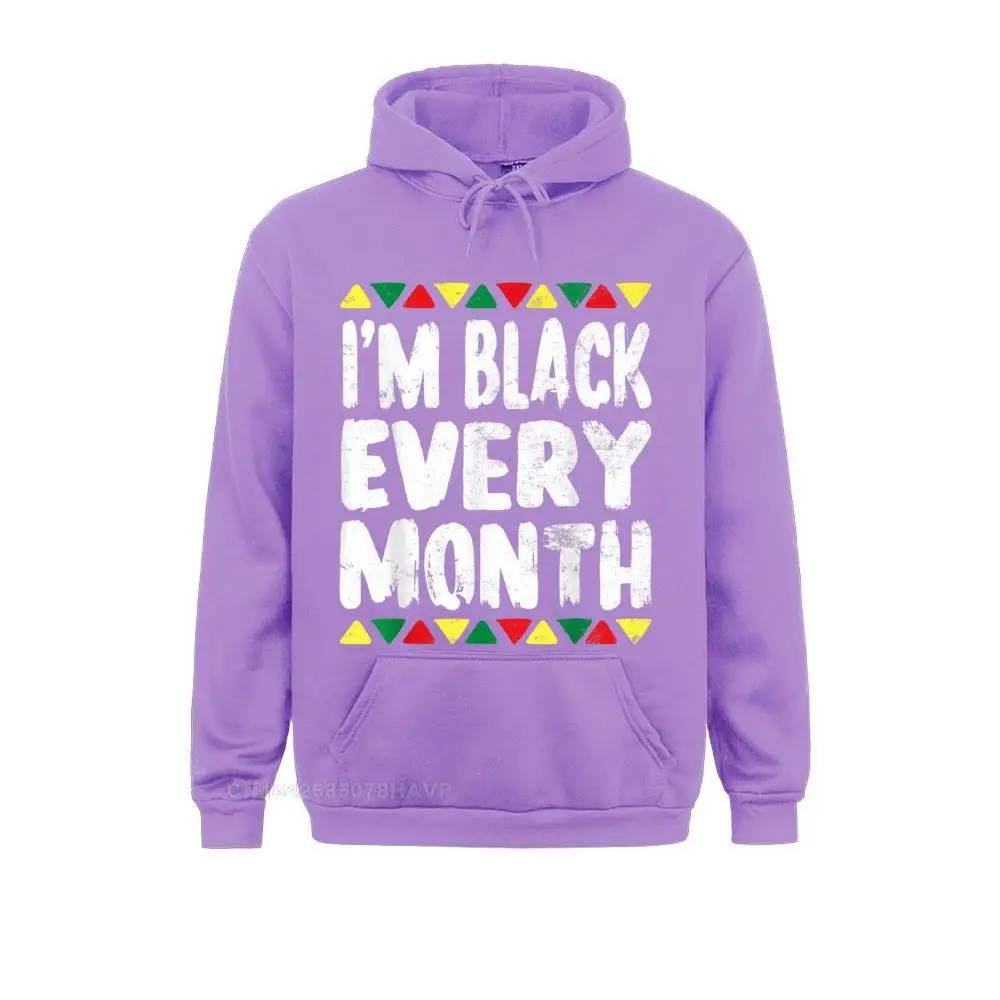 I'm Black Every Month T Shirt History Month African American__A10315 Leisure April FOOL DAY  Mens Hoodies Hoods Cheap Long Sleeve Sweatshirts I'm Black Every Month T Shirt History Month African American__A10315purple