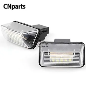

Car Car LED For Citroen C4 C5 C3 XSARA Peugeot 307 206 207 306 308 White License Plate Lights Number Plate Lamp Accessories