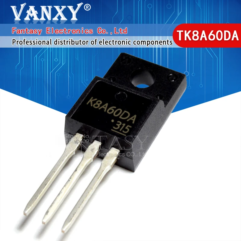 10 шт. K8A60DA TO 220 TK8A60DA 220F TK8A60 600V 7.5A|Интегральные схемы| |