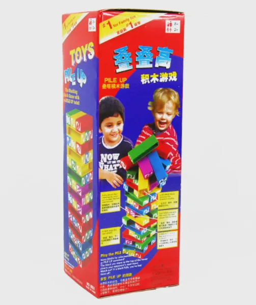 

Genuine Xiaoguaidan Card Stack-up Jenga Bricks Pro Plastic Version