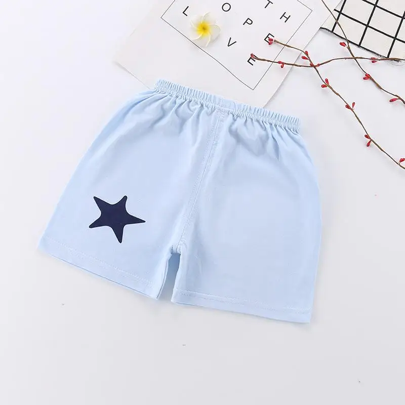 New Baby Boy Shorts In Summer Wear Thin Baby Girl Trousers Pure Cotton Casual Pants - Цвет: p19