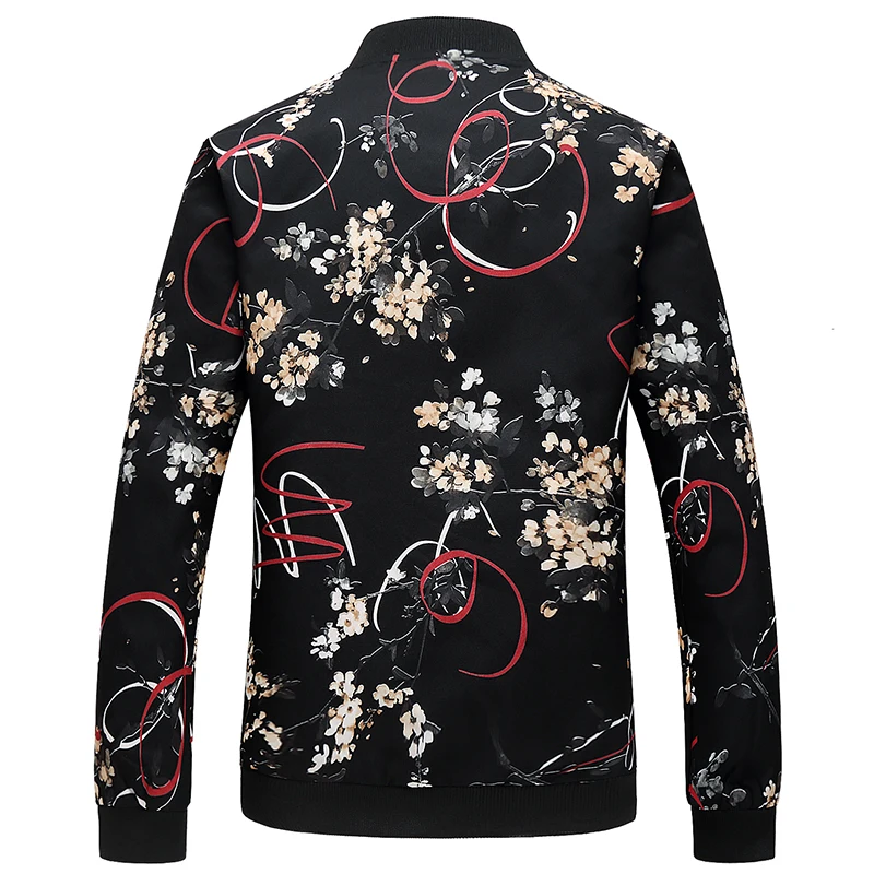 

Men's Pilot Jacket 2020 Spring Autumn Men's Print Slim Jacket Fashion Men's Street Casual Jacket Long Sleeve Men's Jacket M-6XL