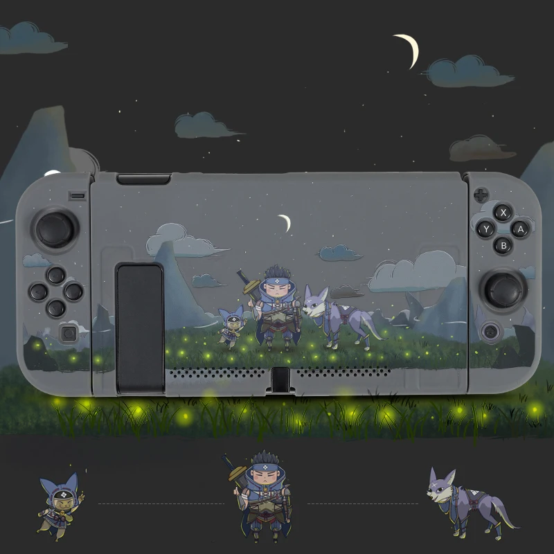 Матовый Жесткий чехол защитный для консоли Nintendo Switch NS Joy-con кристальная Защита