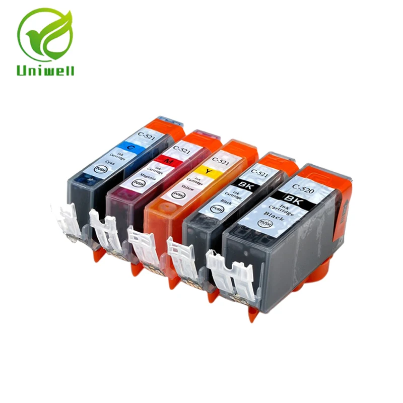 PGI 520 CLI 521 чернильный картридж для Canon PGI525 525 MP540 MP550 MP560 MP620 MP640 MP980 MX860 MX870 IP3600 5