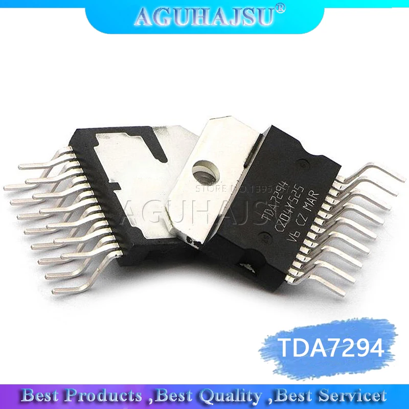 2 шт. чип TDA7294 TDA7294V ZIP-15 100% работа хорошее качество IC | Электронные компоненты и