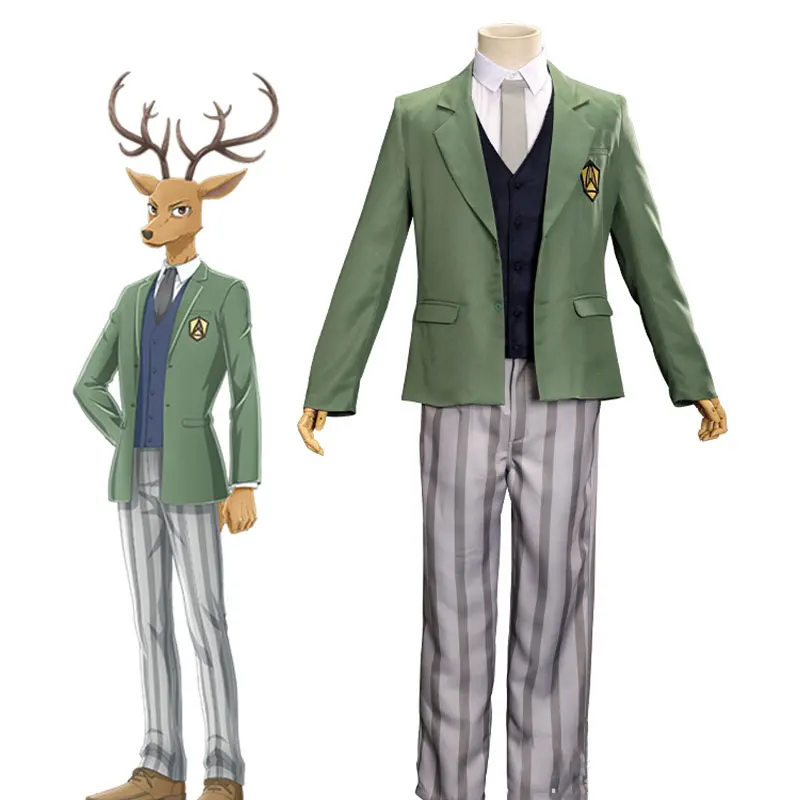 Anime Beastars Louis Cosplay Costumes Red Dear Legoshi Cherryton